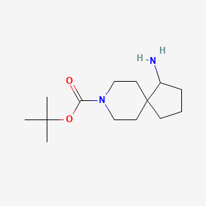 tert-Butyl 1-amino-8-azaspiro[4.5]decane-8-carboxylate