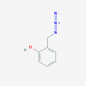 molecular formula C7H7N3O B2729922 2-(Azidomethyl)phenol CAS No. 55116-30-8