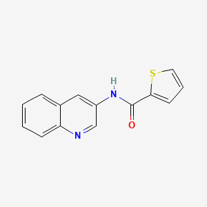 N-quinolin-3-ylthiophene-2-carboxamide
