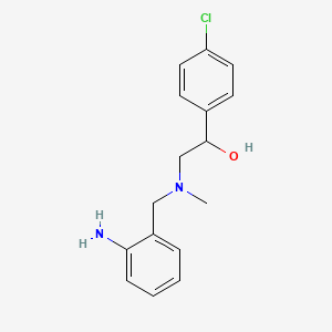 2-((2-Aminobenzyl)(methyl)amino)-1-(4-chlorophenyl)ethanol