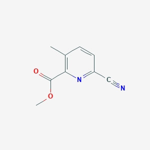 6-Cyano-3-methyl-pyridine-2-carboxylic acid methyl ester