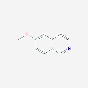 molecular formula C10H9NO B027300 6-Methoxyisoquinoline CAS No. 52986-70-6
