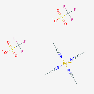 Tetrakis(acetonitrile)palladium(II) Ditriflate