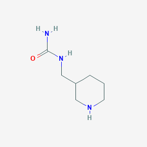 molecular formula C7H15N3O B2730309 (Piperidin-3-ylmethyl)urea CAS No. 1016751-47-5