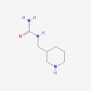 (Piperidin-3-ylmethyl)urea