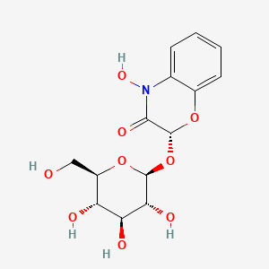molecular formula C14H17NO9 B2730369 DIBOA-Glc CAS No. 155835-54-4