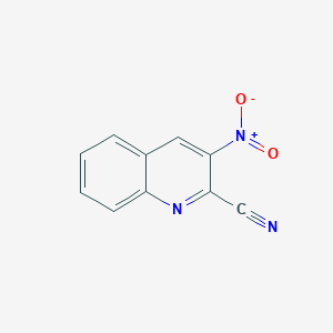 3-Nitroquinoline-2-carbonitrile