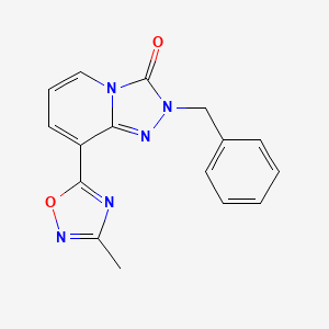 molecular formula C16H13N5O2 B2730696 2-benzyl-8-(3-methyl-1,2,4-oxadiazol-5-yl)-2H,3H-[1,2,4]triazolo[4,3-a]pyridin-3-one CAS No. 2415583-96-7