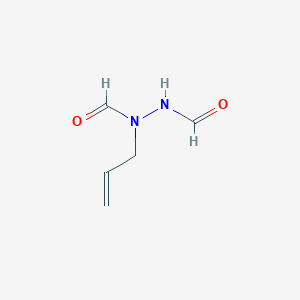 molecular formula C5H8N2O2 B2730868 N-allyl-N'-formylformic hydrazide CAS No. 216854-53-4