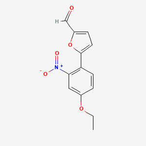 5-(4-Ethoxy-2-nitrophenyl)furan-2-carbaldehyde