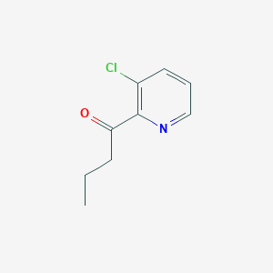 molecular formula C9H10ClNO B2730971 1-(3-Chloropyridin-2-yl)butan-1-one CAS No. 1700360-00-4