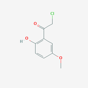 molecular formula C9H9ClO3 B2730998 2-Chloro-1-(2-hydroxy-5-methoxyphenyl)ethanone CAS No. 75717-53-2