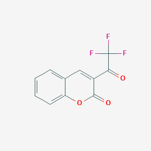 molecular formula C11H5F3O3 B2731086 3-(Trifluoroacetyl)coumarin CAS No. 503315-79-5