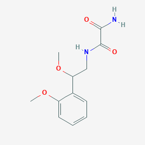 molecular formula C12H16N2O4 B2731127 N1-(2-methoxy-2-(2-methoxyphenyl)ethyl)oxalamide CAS No. 1788847-44-8