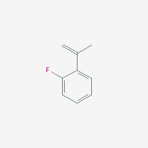 molecular formula C9H9F B2731208 1-Fluoro-2-(prop-1-en-2-yl)benzene CAS No. 344-73-0