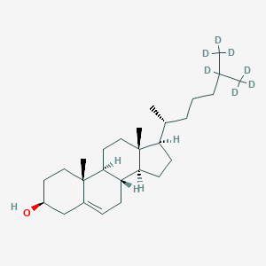 molecular formula C27H46O B027314 20α-Hydroxy Cholesterol-d7 CAS No. 83199-47-7