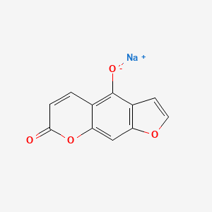 Sodium 7-oxo-7h-furo[3,2-g]chromen-4-olate