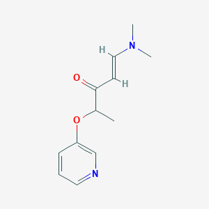 1-(Dimethylamino)-4-(3-pyridinyloxy)-1-penten-3-one