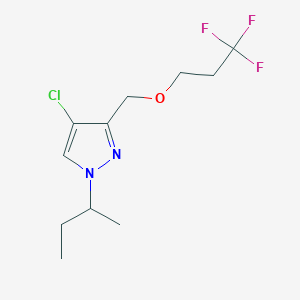 1-sec-butyl-4-chloro-3-[(3,3,3-trifluoropropoxy)methyl]-1H-pyrazole