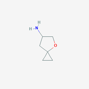 molecular formula C6H11NO B2731430 4-Oxaspiro[2.4]heptan-6-amine CAS No. 2021398-66-1