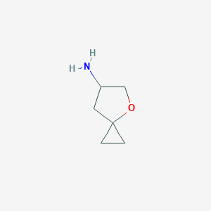 4-Oxaspiro[2.4]heptan-6-amine