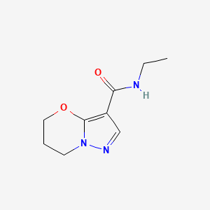 N-ethyl-6,7-dihydro-5H-pyrazolo[5,1-b][1,3]oxazine-3-carboxamide
