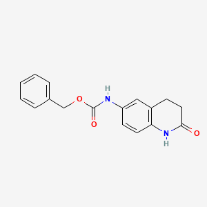 Benzyl (2-oxo-1,2,3,4-tetrahydroquinolin-6-yl)carbamate