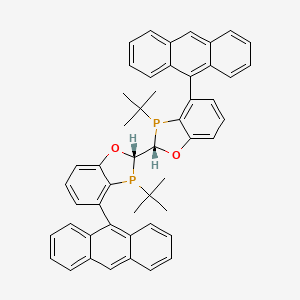 (2S,2'S,3S,3'S)-4,4'-Di-9-anthracenyl-3,3'-bis(1,1-dimethylethyl)-2,2',3,3'-tetrahydro-2,2'-bi-1,3-benzoxaphosphole