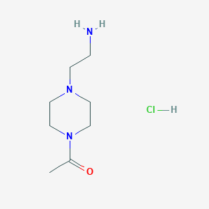 1-(4-(2-Aminoethyl)piperazin-1-yl)ethanone hydrochloride