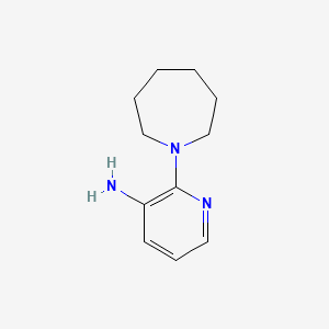 molecular formula C11H17N3 B2731461 2-(Azepan-1-yl)pyridin-3-amine CAS No. 94520-29-3