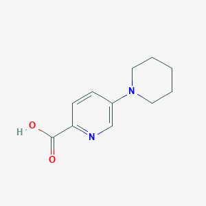 molecular formula C11H14N2O2 B2731510 5-(Piperidin-1-yl)picolinic acid CAS No. 1273016-15-1