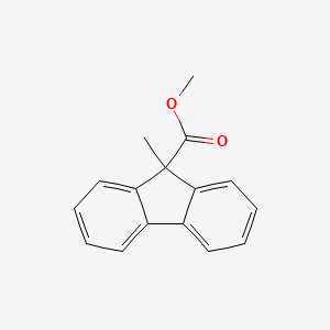 molecular formula C16H14O2 B2731570 Methyl 9-methylfluorene-9-carboxylate CAS No. 3300-16-1
