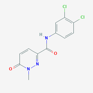 N-(3,4-dichlorophenyl)-1-methyl-6-oxo-1,6-dihydropyridazine-3-carboxamide