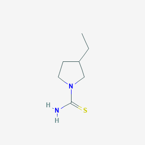 3-Ethylpyrrolidine-1-carbothioamide