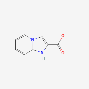 molecular formula C9H10N2O2 B2731919 methyl 1H,8aH-imidazo[1,2-a]pyridine-2-carboxylate CAS No. 1823187-98-9