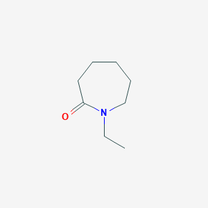 molecular formula C8H15NO B027321 2H-Azepin-2-one, hexahydro-1-ethyl- CAS No. 19797-08-1