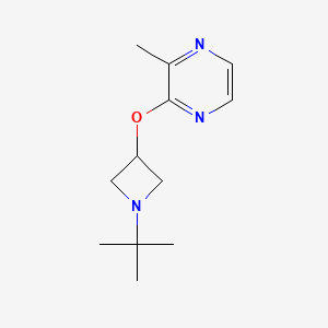 2-[(1-Tert-butylazetidin-3-yl)oxy]-3-methylpyrazine