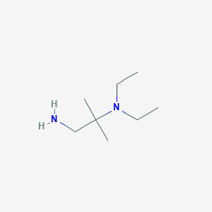 molecular formula C8H20N2 B2732312 (1-amino-2-methylpropan-2-yl)diethylamine CAS No. 21404-89-7