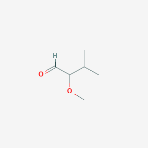 molecular formula C6H12O2 B2732359 2-Methoxy-3-methylbutanal CAS No. 107889-83-8