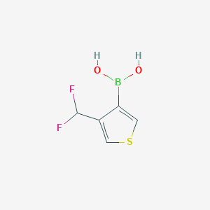 (4-(Difluoromethyl)thiophen-3-yl)boronic acid