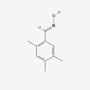 molecular formula C10H13NO B2732469 n-[(2,4,5-trimethylphenyl)methylidene]hydroxylamine CAS No. 60368-00-5