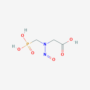 molecular formula C3H7N2O6P B027326 N-Nitroso-N-(phosphonomethyl)glycine CAS No. 56516-72-4