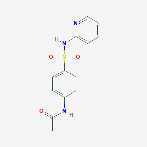 molecular formula C13H13N3O3S B027327 N-Acetyl Sulfapyridine CAS No. 19077-98-6