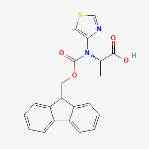 B2732770 Fmoc-3-(4-Thiazoyl)-D-alanine CAS No. 205528-32-1; 205528-33-2