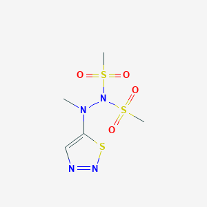N'-methyl-N-(methylsulfonyl)-N'-(1,2,3-thiadiazol-5-yl)methanesulfonohydrazide