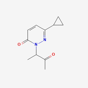 6-Cyclopropyl-2-(3-oxobutan-2-yl)-2,3-dihydropyridazin-3-one