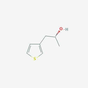 molecular formula C7H10OS B2732993 (R)-1-(THIOPHEN-3-YL)PROPAN-2-OL CAS No. 851885-27-3