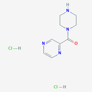 Piperazin-1-yl(pyrazin-2-yl)methanone;dihydrochloride