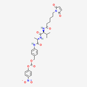 molecular formula C32H37N5O10 B2733023 MC-Val-Ala-PAB-PNP 
