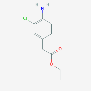 (4-Amino-3-chloro-phenyl)-acetic acid ethyl ester